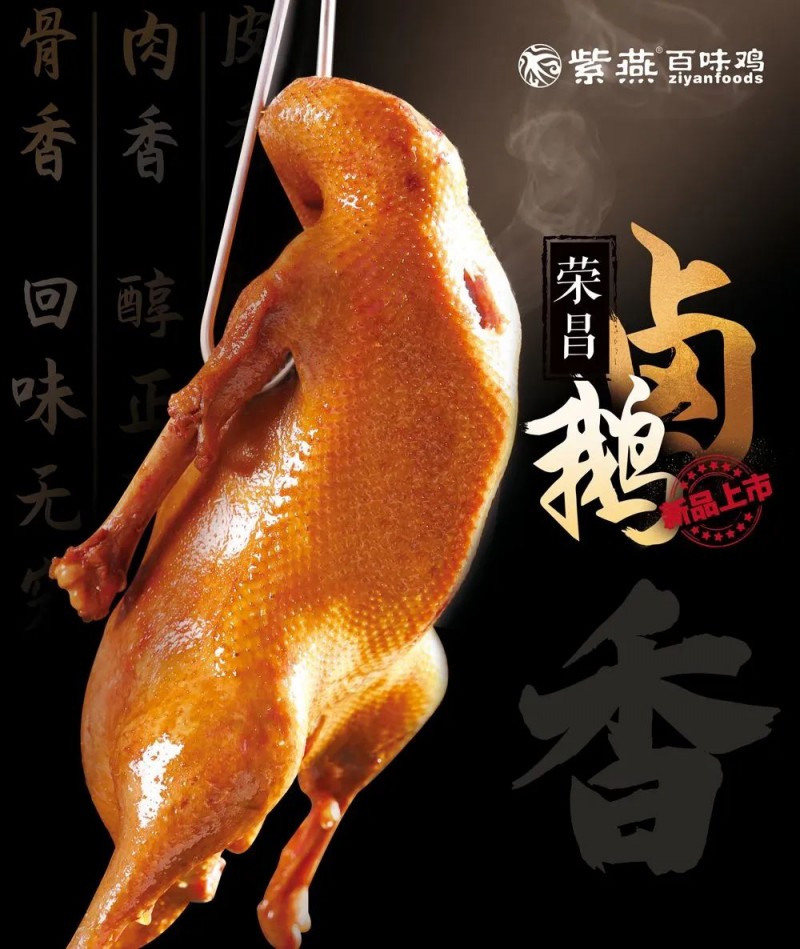 紫燕百味鸡区域直播引爆长沙市场政企联动赋能“荣昌卤鹅”产业破圈_行业动态